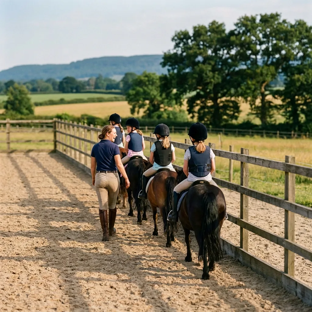 Cours de poney à Cailloux-sur-Fontaines, Rhône